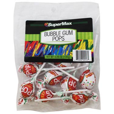 SUPERMAX BUBBLE GUM POPS