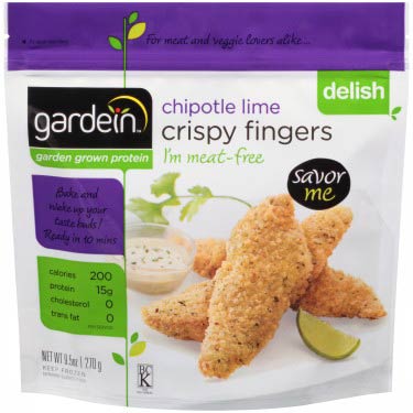 GARDEIN CRISPY FINGERS CHIPOTLE LIME