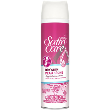 GILLETTE SATIN CARE GEL SHEA BUTTER